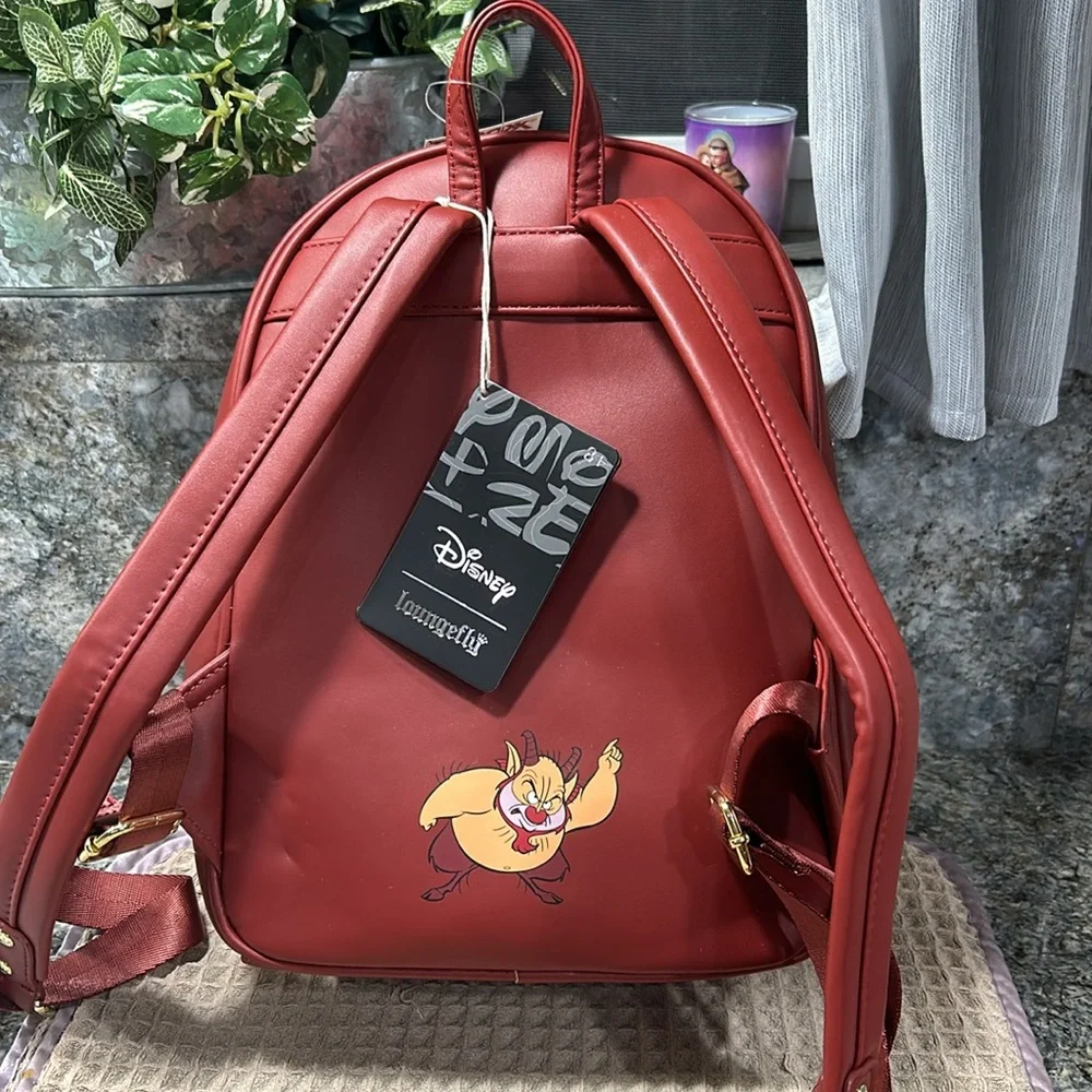 NWT Loungefly Disney Hercules 25th Anniversary Sunset Mini Backpack